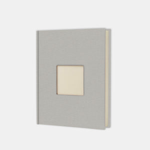 Album photo 30x24 toile gris clair