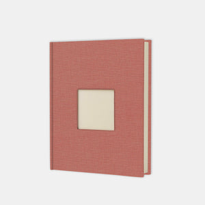 Album photo 30x24 toile vieux rose