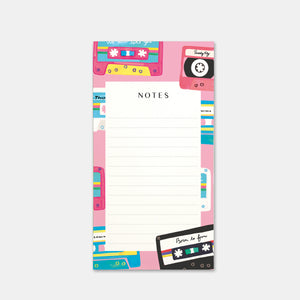 Bloc notes Mix tape
