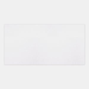 Pack of 50 cards, 105x210 mm, laid white