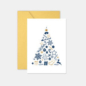 Carte de voeux toys tree