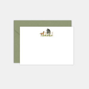 Set de Cartes et Enveloppes - Poney