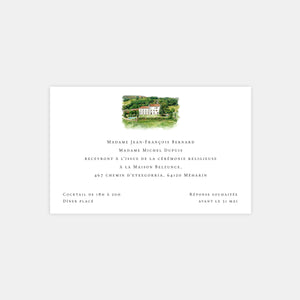Carton invitation mariage au Pays Basque
