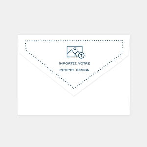 Enveloppe rectangle à personnaliser