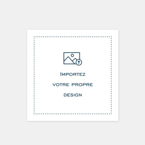 Carte carrée 145x145 mm à personnaliser - 5ex