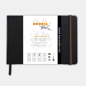 Bloc Calligrapher A5 paysage uni papier naturel 250 g/m²