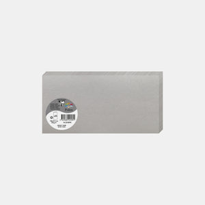 Carte pré pliée 213x213 irisé 210g argent Pollen