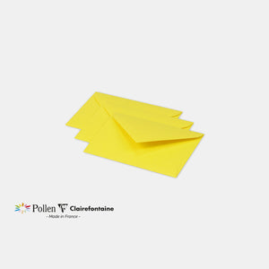 Umschlag 75x100 Pergament 120g sonnengelber Pollen