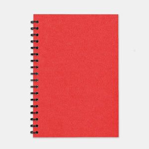 Cahier recycle rouge 180x250 pages unies