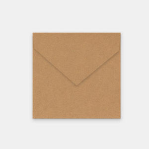 Enveloppe 155x155 mm kraft matiere