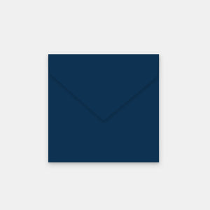 Umschlag 140x140 mm marineblaues Pergament