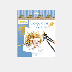 Carnet de coloriage Wild 6