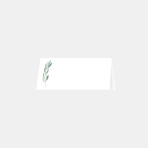 Marque place classique feuillages - 20ex