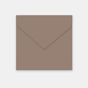 Envelope 170x170 mm taupe vellum