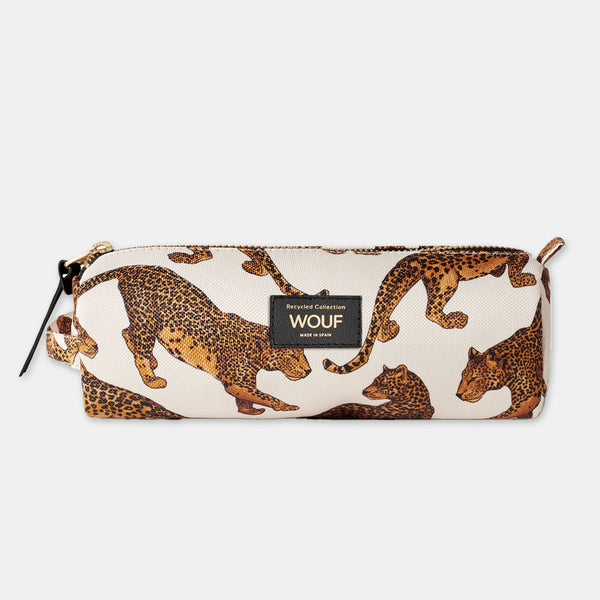 Federmäppchen für die Schule – Leopard