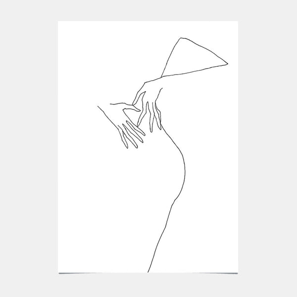 Art Poster - Woman dancing 01