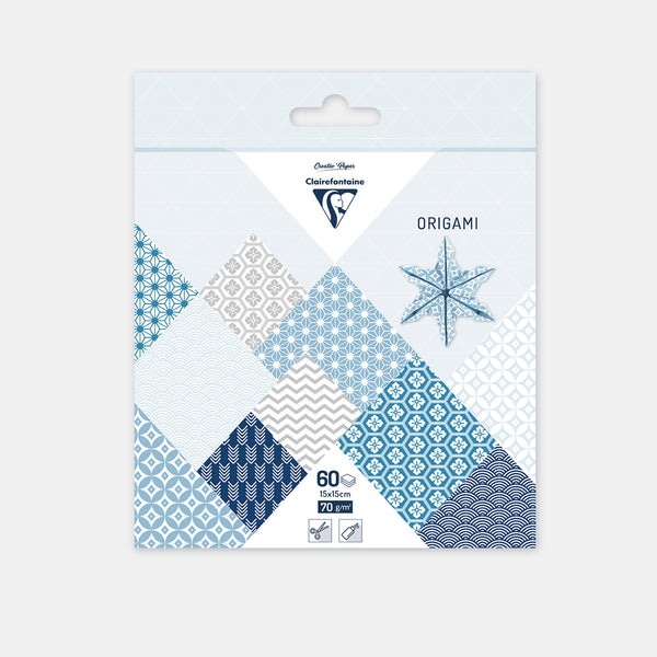 Origami paper 15x15 cm - Winter - 60 sheets