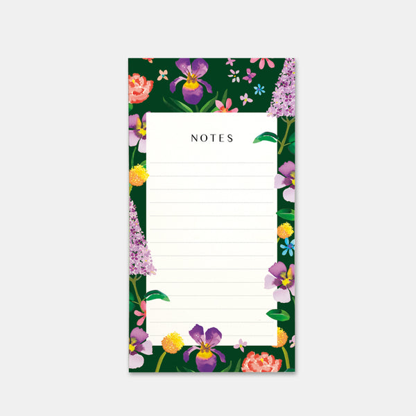Botanischer Notizblock