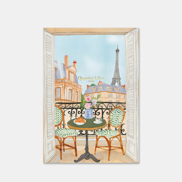 Carnet A5 Ptit dej à Paris