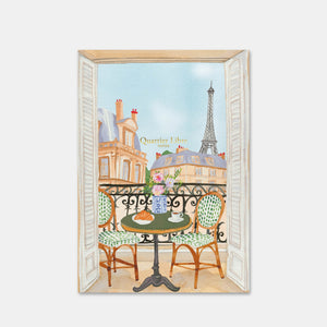 Carnet A5 Ptit dej à Paris