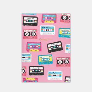 Carnet A5 Mix tape