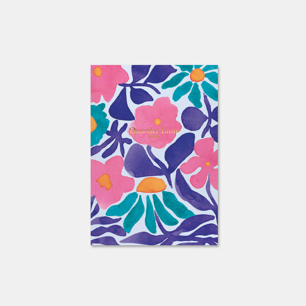 A6 Flowers Notebook