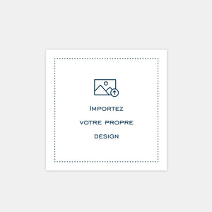 Carte carrée à personnaliser