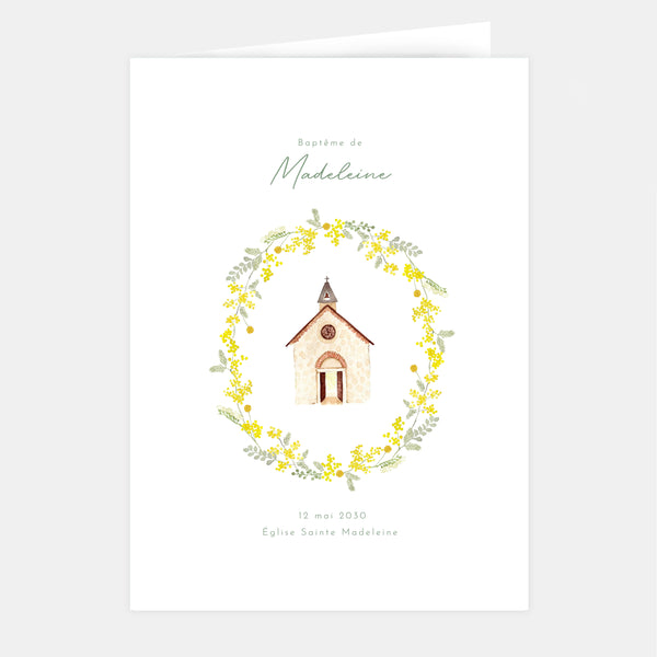 Mimosa baptism booklet