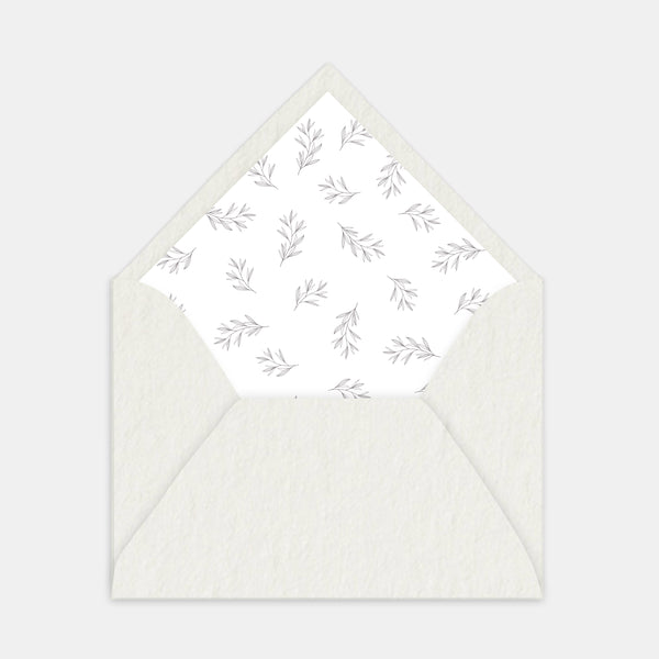 Chic nature envelope lining - 50ex