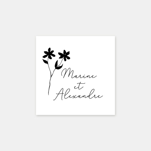 Personalized country crown stamp