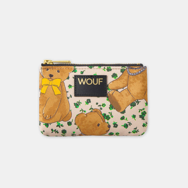 Leopard mini clutch