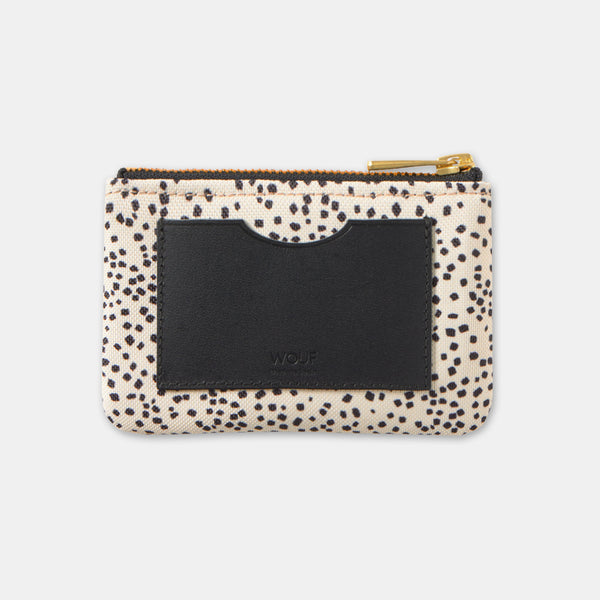 Mini-Clutch mit Leopardenmuster