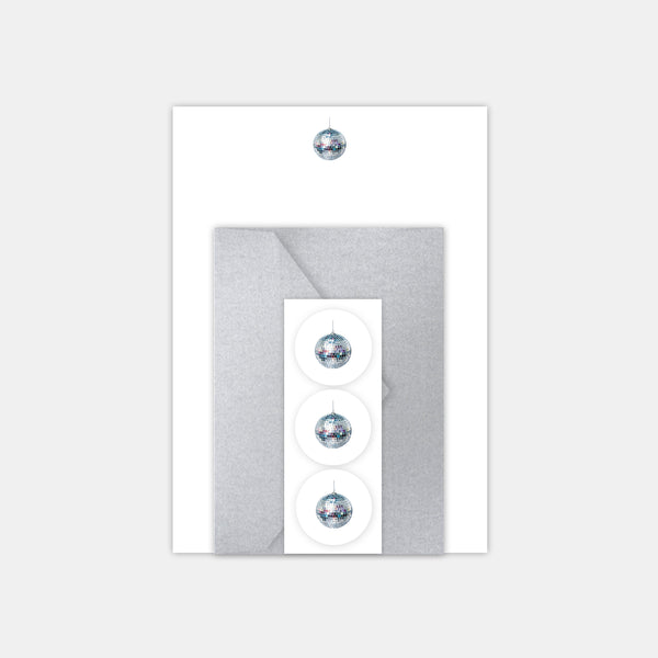 Stationery Set - Disco Ball