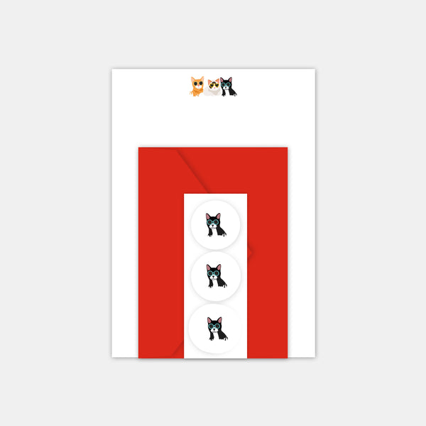 Cats Stationery Set