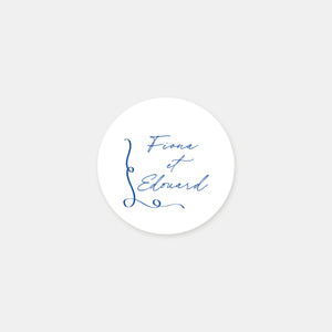 Stickers personnalisés mariage arabesque