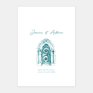 Livret de mariage gravure le sud