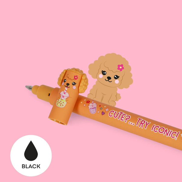 Set de 3 stylos encre gel effaçables - Chiens