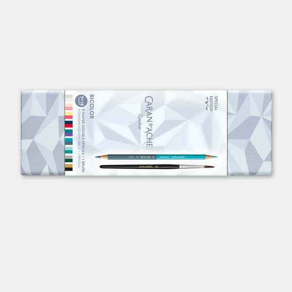 Alpine Frost Bicolor Colored Pencil Set