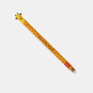 Stylo encre gel effaçable - girafe