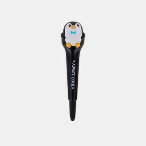 Stylo à encre gel antistress - Pingouin
