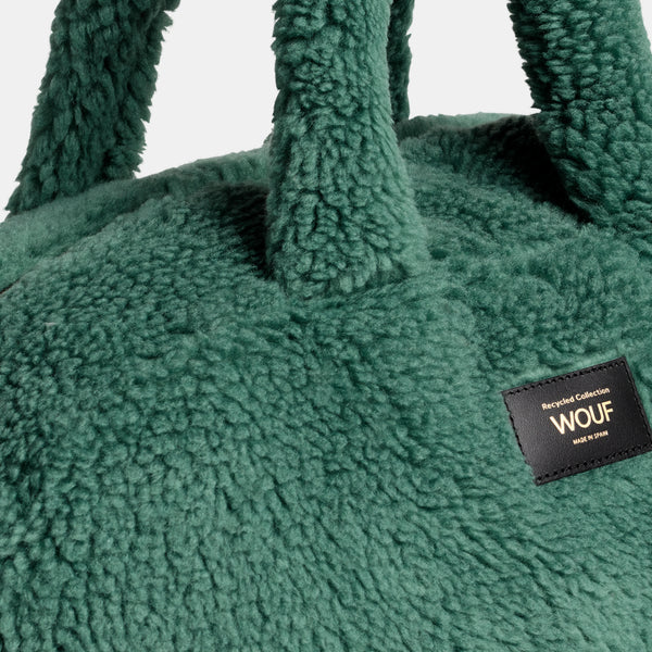 Teddy-Wochenendtasche – Moos