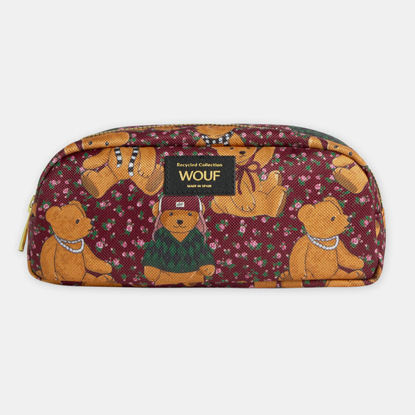 School pencil case - Leopard