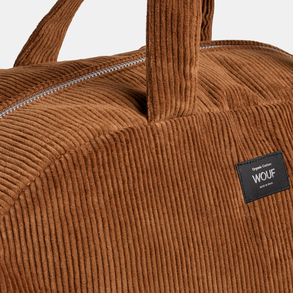 Velvet weekend bag - Caramel