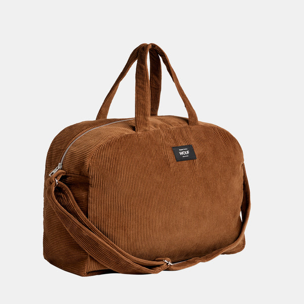 Velvet weekend bag - Caramel