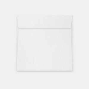 Enveloppe 170x170 mm vergé écru blanc naturel