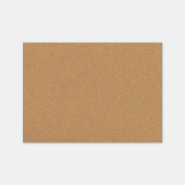 Carte 105x148mm kraft matière