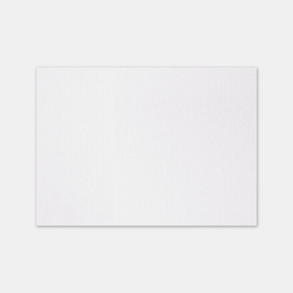 Karte 105x148mm naturweiß gerippt