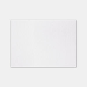 Carte 105x148mm vergé blanc naturel