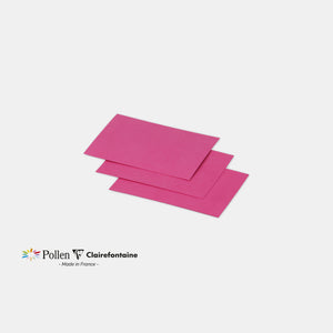 Card 70x95 vellum 210g fuchsia pink Pollen