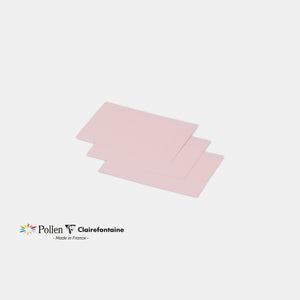 Card 70x95 vellum 210g pink Pollen